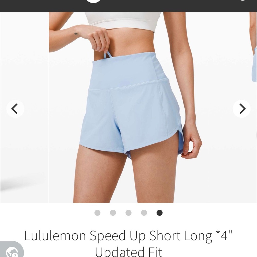Lululemon Women’s 4” Speed Up Shorts